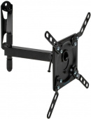 Кронштейн для телевизора Kromax DIX-14 черный 15"-42" макс.20кг настенный поворотно-выдвижной и наклонный от магазина РЭССИ