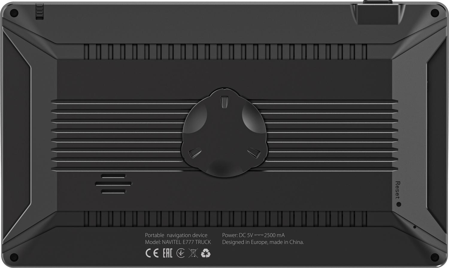 Навигатор Автомобильный GPS Navitel E777 TRUCK 7" 800x480 8Gb microSDHC черный Navitel от магазина РЭССИ