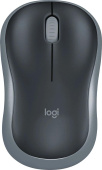 Мышь Logitech M185 черный/серый оптическая 1000dpi беспров. USB для ноутбука 2but (910-006540) от магазина РЭССИ