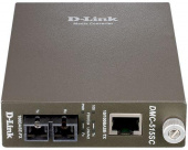 Медиаконвертер D-Link DMC-515SC/D DMC-515SC/D7A 1x10/100Base-TX 1x100Base-FX SC 15km от магазина РЭССИ