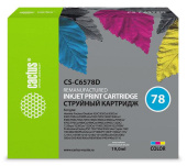 Картридж струйный Cactus CS-C6578D №78 голубой/пурпурный/желтый (19мл) для HP DJ 900/1220C/PS P000/P1100 от магазина РЭССИ