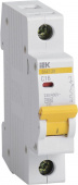 Выключатель автоматический IEK MVA20-1-016-C ВА47-29 16A тип C 4.5kA 1П 230/400В 1мод белый (упак.:1шт) от магазина РЭССИ