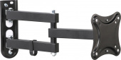 Кронштейн для телевизора Hama R1 118153 черный 10"-27" макс.15кг настенный поворотно-выдвижной и наклонный от магазина РЭССИ