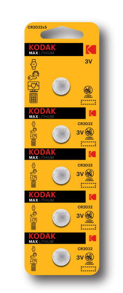 Батарейка Kodak CR2032-5BL MAX Lithium (60/360/69120) от магазина РЭССИ