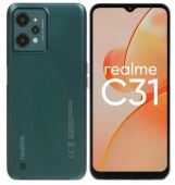 Смартфон Realme C31 64Gb 4Gb зеленый моноблок 3G 4G 6.52" 720x1600 Android 11 13Mpix 802.11 b/g/n NFC GPS GSM900/1800 GSM1900 TouchSc microSD от магазина РЭССИ