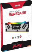 Память DDR5 16GB 8000MHz Kingston KF580C38RSA-16 Fury Renegade RGB RTL Gaming PC5-57600 CL38 DIMM 288-pin 1.45В single rank с радиатором Ret от магазина РЭССИ