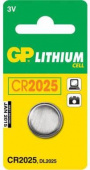 Батарея GP Lithium CR2025 (1шт) от магазина РЭССИ