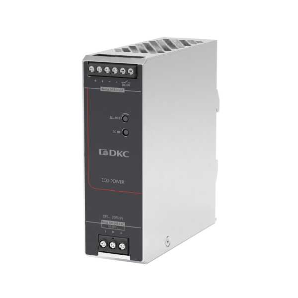 Источник питания ''ECO POWER'', однофазный, 120Вт, 5А, 24В от магазина РЭССИ