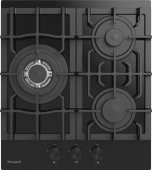 Газовая варочная поверхность Weissgauff HGG 451 BGB черный от магазина РЭССИ