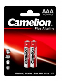 Батарея Camelion Plus Alkaline LR03-BP2 AAA 1250mAh (2шт) блистер от магазина РЭССИ