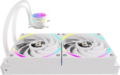 Система водяного охлаждения Formula Oasis L240 ARGB Soc-AM5/AM4/1200/2066/1700/1851 белый 4-pin 1-27.2dB Al+Cu 310W Ret (OASIS L240 ARGB WH) от магазина РЭССИ