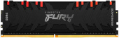 Память DDR4 8Gb 3000MHz Kingston KF430C15RBA/8 Fury Renegade RGB RTL Gaming PC4-24000 CL15 DIMM 288-pin 1.35В single rank с радиатором Ret от магазина РЭССИ