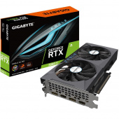 Видеокарта Gigabyte PCI-E 4.0 GV-N306TEAGLE OC-8GD 2.0 LHR NVIDIA GeForce RTX 3060Ti 8192Mb 256 GDDR6 1695/14000 HDMIx2 DPx2 HDCP Ret от магазина РЭССИ