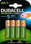 Аккумулятор Duracell Rechargeable HR6-4BL AA NiMH 2500mAh (4шт) от магазина РЭССИ