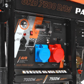 Генератор Patriot GRD 7500DAW 7.5кВт от магазина РЭССИ