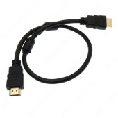 Кабель соединительный аудио-видео Premier 5-813 HDMI (m)/HDMI (m) 0.75м. феррит.кольца черный (5-813 0.75) от магазина РЭССИ