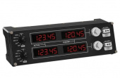 Панель радиоприборов Logitech G Saitek Pro Flight черный USB виброотдача от магазина РЭССИ