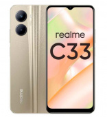 Смартфон Realme C33 32Gb 3Gb золотой моноблок 3G 4G 6.5" 1600x720 Android 12 50Mpix 802.11 a/b/g/n/ac NFC GPS GSM900/1800 GSM1900 TouchSc от магазина РЭССИ