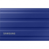 Накопитель SSD Samsung Original USB-C 2Tb MU-PE2T0R/WW Shield T7 1.8" синий от магазина РЭССИ