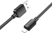 Кабель Hoco X96 Hyper iP USB (m)-Lightning (m) 1м черный коробка от магазина РЭССИ