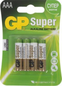 Батарея GP Super Alkaline 24A LR03 AAA (4шт) от магазина РЭССИ