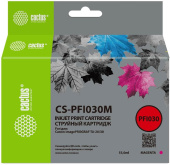 Картридж струйный Cactus CS-PFI030M PFI-030M пурп.пигм. (55мл) для Canon imagePROGRAF TA-20/30 от магазина РЭССИ