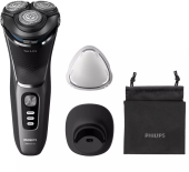 Бритва роторная Philips S3343/13 реж.эл.:3 питан.:аккум. черный от магазина РЭССИ