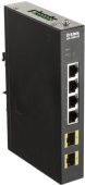 Коммутатор D-Link DIS-100G-6S DIS-100G-6S/A 4G 2SFP неуправляемый от магазина РЭССИ