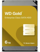 Жесткий диск WD SATA-III 6TB WD6004FRYZ Desktop Gold 512E (7200rpm) 256Mb 3.5" от магазина РЭССИ