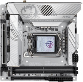 Материнская плата MSI MPG Z890I EDGE TI WIFI Soc-1851 Intel Z890 2xDDR5 mini-ITX AC`97 8ch(7.1) 5Gigabit RAID+HDMI от магазина РЭССИ