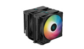 Устройство охлаждения(кулер) Deepcool AG620 Digital Bk ARGB Soc-AM5/AM4/1151/1200/2066/1700 4-pin 29.4dB Al+Cu 260W 1370gr LED Ret от магазина РЭССИ