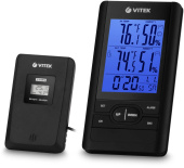 Погодная станция Vitek VT-3532 черный от магазина РЭССИ