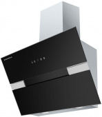 Вытяжка каминная Maunfeld Mersey 60 Inox черный/нержавеющая сталь управление: сенсорное (1 мотор) от магазина РЭССИ