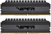 Память DDR4 2x8Gb 3600MHz Patriot PVB416G360C8K Viper 4 Blackout RTL Gaming PC4-28800 CL18 DIMM 288-pin 1.35В с радиатором Ret от магазина РЭССИ