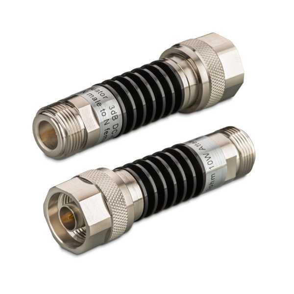 Аттенюатор 3 дБ N-50-3-10 (0-6 ГГц) TWANm-10-6-3 от магазина РЭССИ