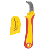 Нож монтажника нержавеющая сталь с пяткой REXANT 12-4935 от магазина РЭССИ