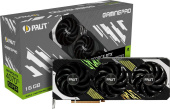 Видеокарта Palit PCI-E 4.0 RTX4070Ti SUPER GAMINGPRO NVIDIA GeForce RTX 4070TI Super 16Gb 256bit GDDR6X 2340/21000 HDMIx1 DPx3 HDCP Ret от магазина РЭССИ