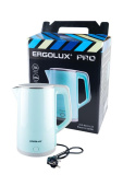 Чайник ERGOLUX PRO ELX-KS12-C13 электрический, голубой от магазина РЭССИ