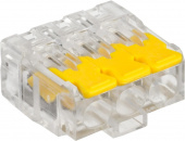 Клемма IEK СМК 228-413 3x 0.2-4мм2 дл.19мм ш.19.2мм желтый/серый (упак.:4шт) (UKZ60-413-004) от магазина РЭССИ