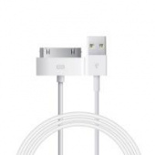 Кабель USB 2.0 hoco X1 АM/Apple (30pin) M белый 1м макс. ток 21 А от магазина РЭССИ