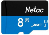 Флеш карта microSDHC 8Gb Class10 Netac NT02P500STN-008G-S P500 от магазина РЭССИ