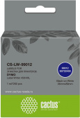 Этикетки Cactus CS-LW-99012 сег.:89x36мм черный белый 260шт/рул Dymo Label Writer 450/4XL от магазина РЭССИ