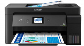 МФУ струйный Epson L14150 (C11CH96403/96502) A3 Duplex Net WiFi черный от магазина РЭССИ