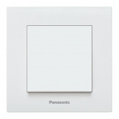 Выключатель Panasonic Karre Plus скрыт. 1кл. IP20 белый (упак.:1шт) (WKTC00012WH-RU) от магазина РЭССИ