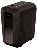 Шредер Fellowes PowerShred LX65 черный (секр.P-4) перекрестный 10лист. 22лтр. скрепки скобы пл.карты от магазина РЭССИ