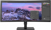 Монитор LG 35" UltraWide 35BN77C-B черный VA LED 21:9 HDMI M/M матовая HAS Piv 300cd 178гр/178гр 3440x1440 DP 2K USB 8.3кг от магазина РЭССИ