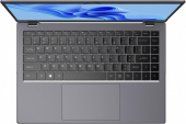 Ноутбук Chuwi GemiBook Xpro Celeron N100 8Gb SSD256Gb Intel UHD Graphics 14.1" IPS FHD (1920x1080) Windows 11 Home grey WiFi BT Cam 5000mAh от магазина РЭССИ