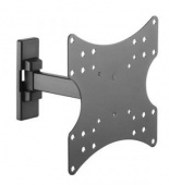 Кронштейн для телевизора Ultramounts UM876 черный 17"-42" макс.20кг настенный поворот и наклон от магазина РЭССИ
