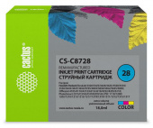 Картридж струйный Cactus CS-C8728 №28 многоцветный (18мл) для HP DJ 3320/3325/3420/3425/3520 от магазина РЭССИ