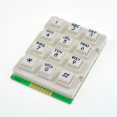 Клавиатуры пластиковые водозащищенные ACCORD AK-207-A-WWB-WP